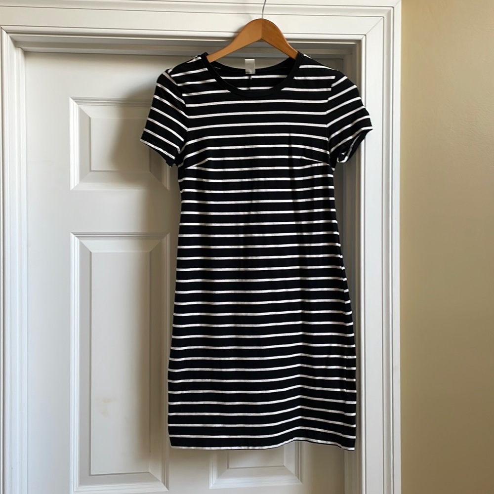 Jersey striped dress